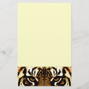 Ögon av en tiger brevpapper
