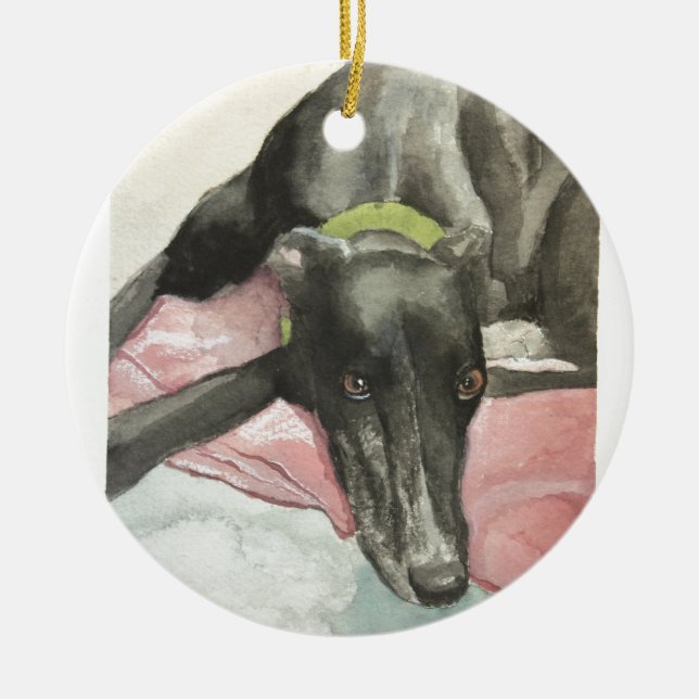 Ögon av hans Soul Julgransprydnad Keramik (Framsidan)