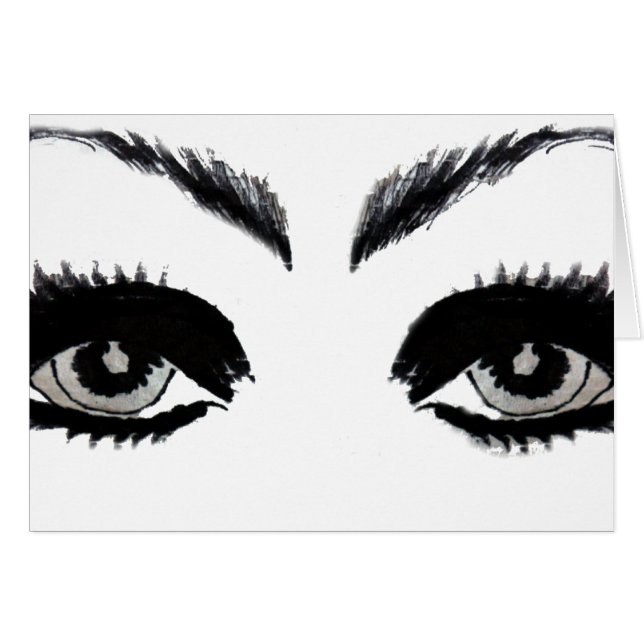 Ögon av hopp_ hälsningskort (Framsidan Horizontal)