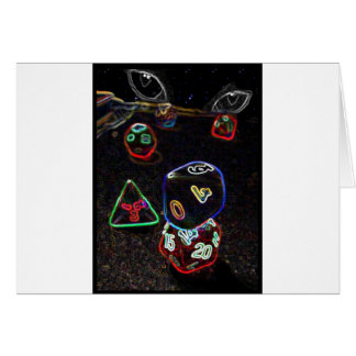 Ögon av ödet hälsningskort