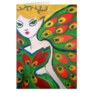 ögon av skogen hälsningskort