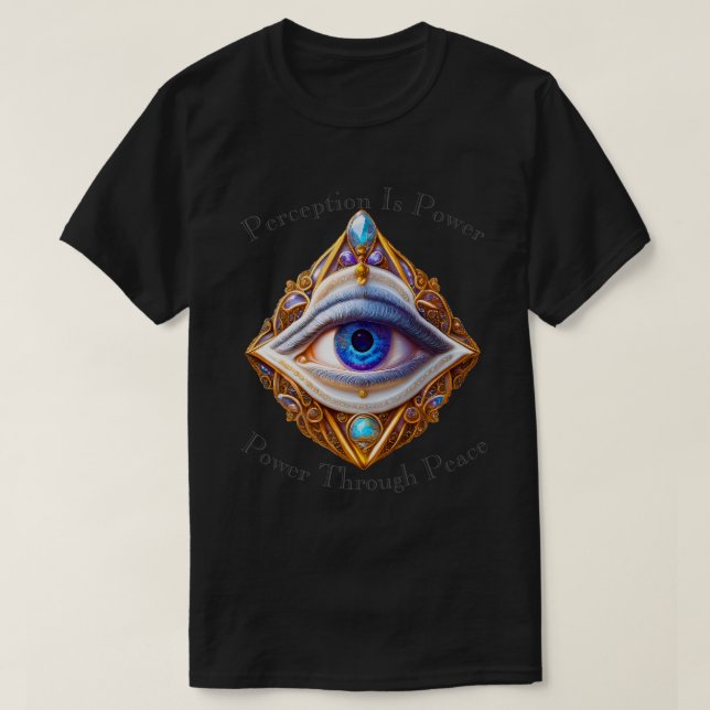 Ögon av universum 05 t shirt (Design framsida)