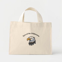 Ögon av Wilderness Eagle Grafisk T-Shirt Mini Tygkasse