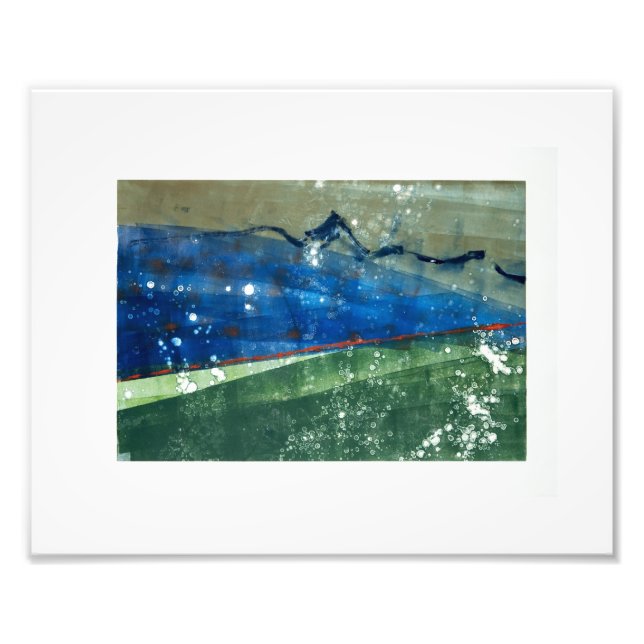 Ögon bergen fototryck (Framsidan)