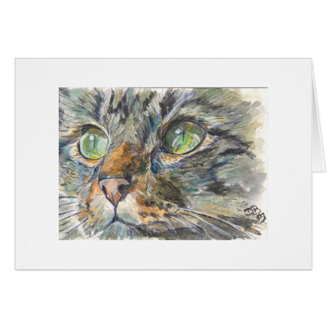 Ögon Hälsningskort (Framsidan Horizontal)