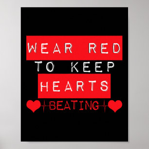 Ögon Hjärtkirurgi Chd Heart Disease Survivor Warr Poster