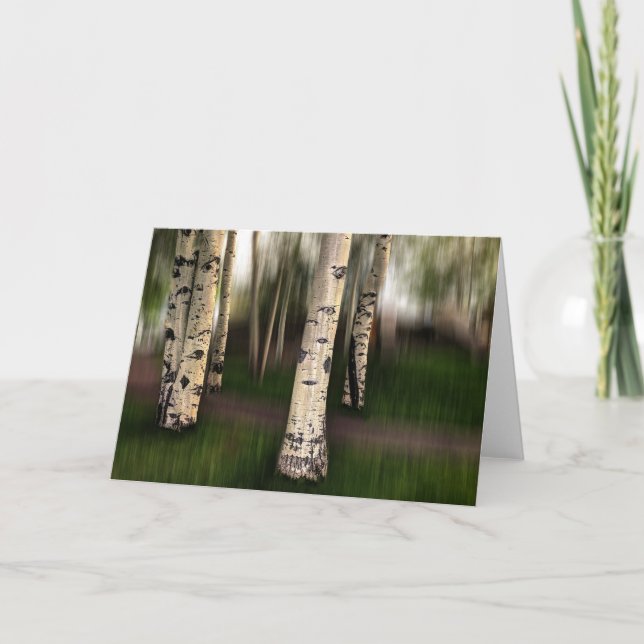 Ögon i Aspen är på oss Kort (Framsida)