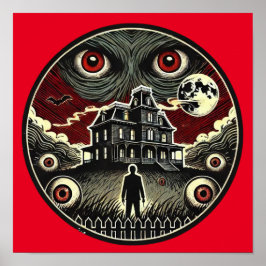 Ögon i den hemsökta mansionen poster