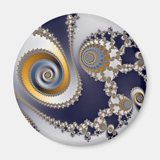 Ögon i Himlar - Fractal Magnet (Framsidan)