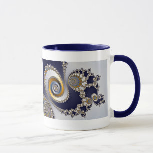 Ögon i Himlar - Fractal Mugg