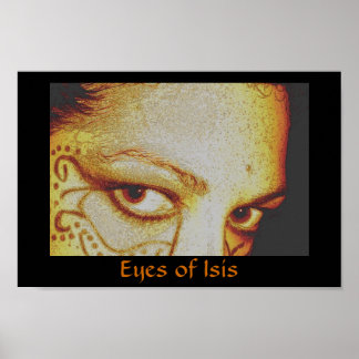 Ögon i Isis Poster
