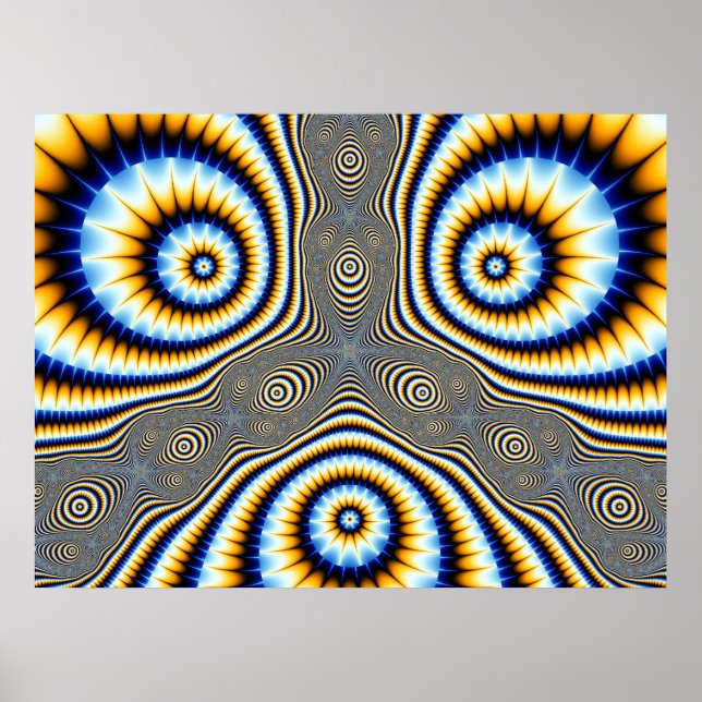 Ögon i kaos II Poster (Framsidan)