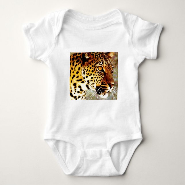 Ögon i Leopard T-shirt (Framsida)