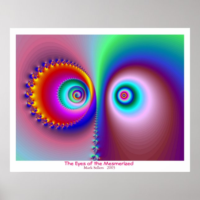 Ögon i Mesmerized Poster (Framsidan)