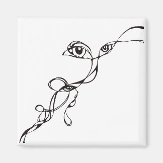 ÖGON i MÖRKEN Magnet