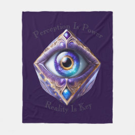 Ögon i universum 08a fleecefilt