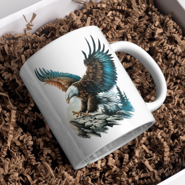 Ögon i vattenfärg kaffemugg (Skapare uppladdad)