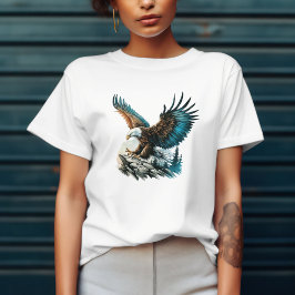 Ögon i vattenfärg t shirt