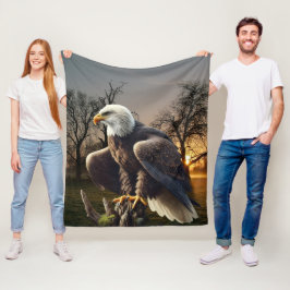 Ögon i Vilden Fleecefilt