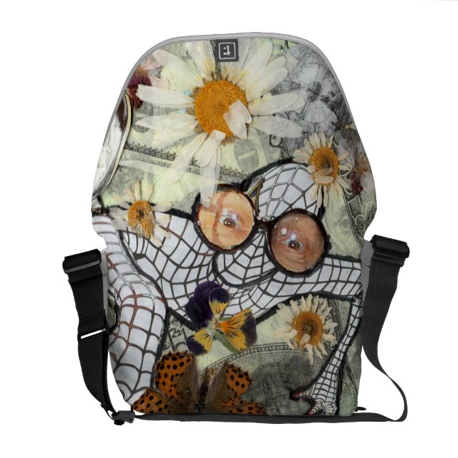 Ögon. Kurir Väska (Öppen Baksida)