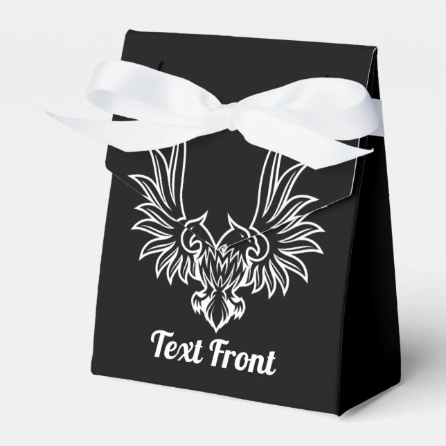 Ögon med två favoritrutor för huvuden presentaskar (Framsidan Sidan)