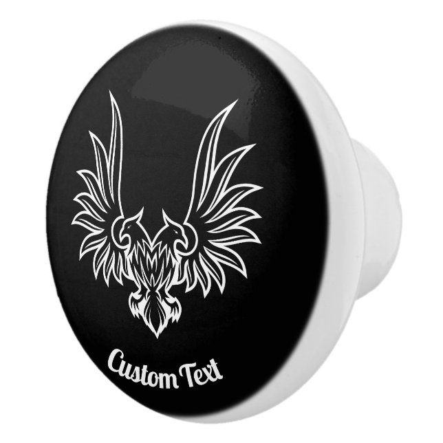 Ögon med två huvud av keramiskt knopp (Höger)