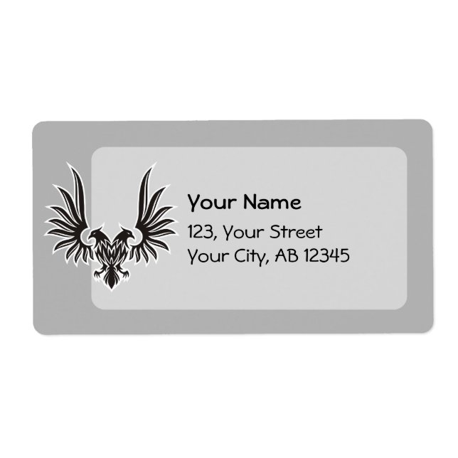 Ögon med två huvuden fraktsedel (Framsidan)