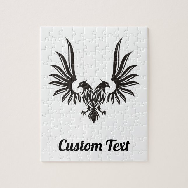 Ögon med två huvuden Jigszle Puzzle Pussel (Vertikal)