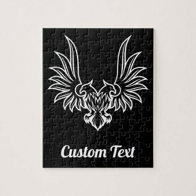 Ögon med två huvuden Jigszle Puzzle Pussel (Vertikal)