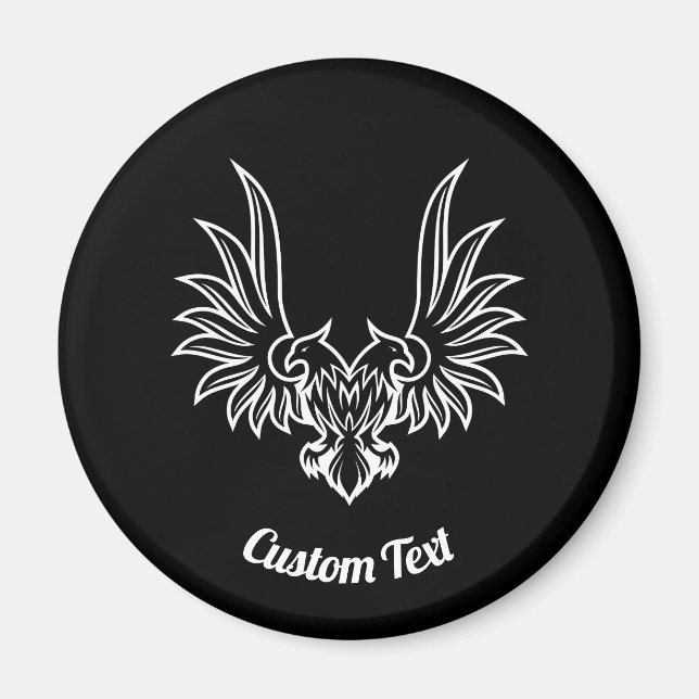 Ögon med två magneter (Framsidan)