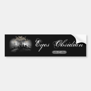 Ögon Obsidian Bildekal