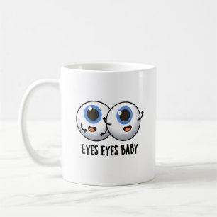Ögon Ögon Baby Funny Ice Eyeball Pun Kaffemugg