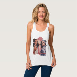 Ögon om priset linne med racerback 