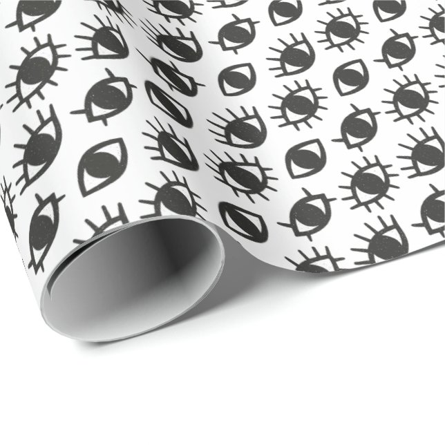 Ögon Presentpapper (Rullad Hörn)