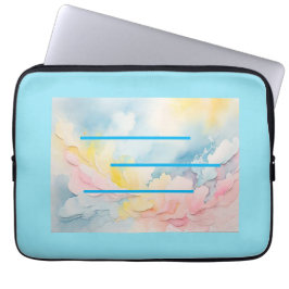 Ögon Rest Blue Electronics Bag Laptop Fodral