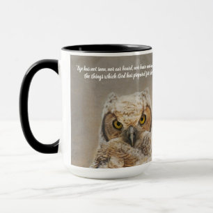 Ögon Scripture för inspirationell Underbar horned Mugg