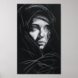 Ögon som talar poster