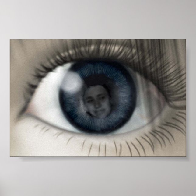 ögon spejar poster (Framsidan)