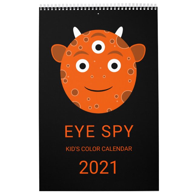 ÖGON SPION Färgmonster Kalender (Omslag)