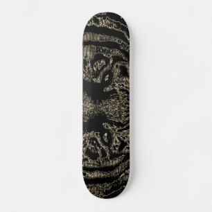 Ögon Tiger 3 - Skateboard för konstföremål Bräda 20,5 Cm