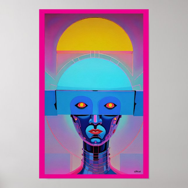 Ögon till Laura Martian Poster (Framsidan)