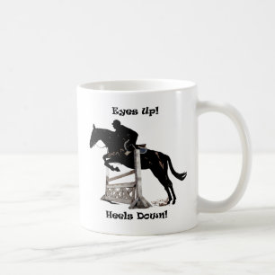 Ögon upp! Häl besegrar! Häst Kaffemugg