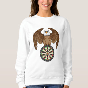 Ögon vid Darts med Dartboard T Shirt