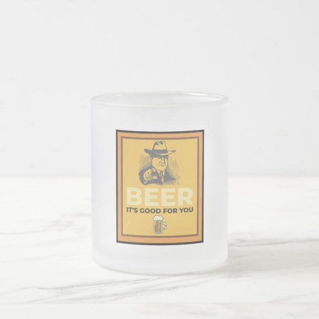 ÖGONBLICK DET ÄR BRA FÖR DIG. FROSTAD GLASMUGG (Center)