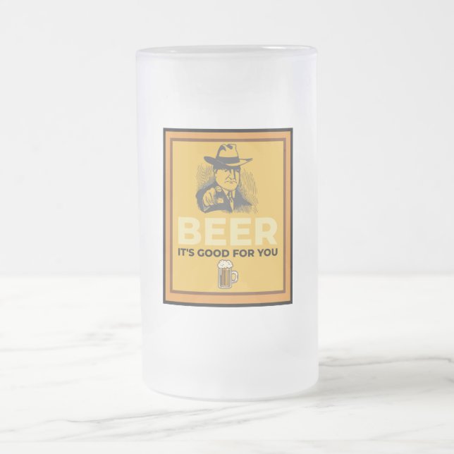 ÖGONBLICK DET ÄR BRA FÖR DIG. FROSTAT ÖLGLAS (Center)