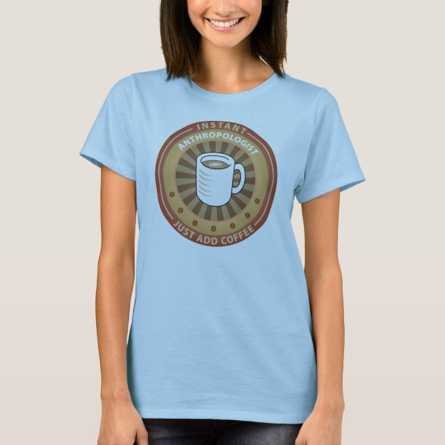 Ögonblickantropolog T-shirt (Framsida)