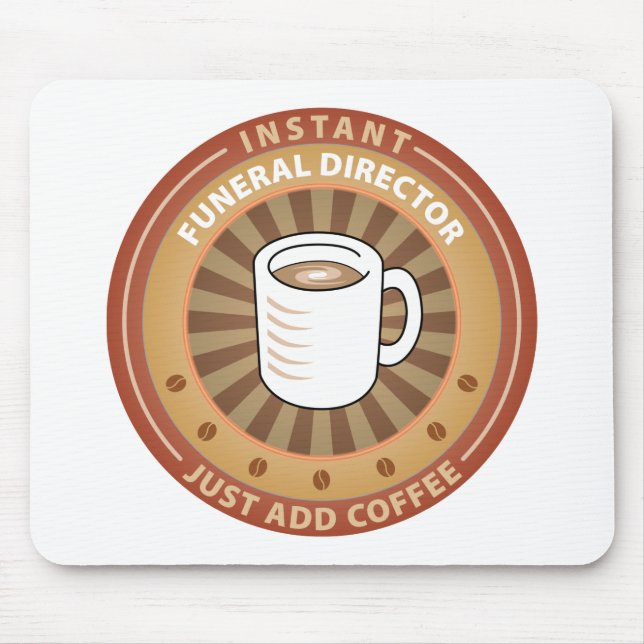 Ögonblickbegravningsentreprenör Musmatta (Framsidan)