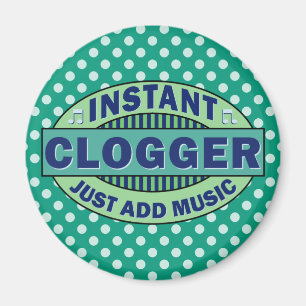 Ögonblicken Clogger tillfogar precis musik Magnet