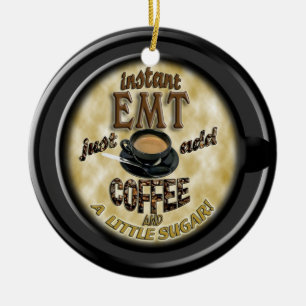 ÖGONBLICKEN EMT TILLFOGAR KAFFEJULPRYDNADEN JULGRANSPRYDNAD KERAMIK