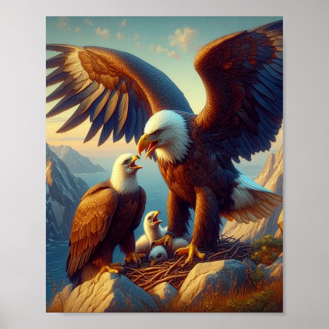Ögonblicket familjetestöd överst ett klipp vid 8 x poster (Framsidan)